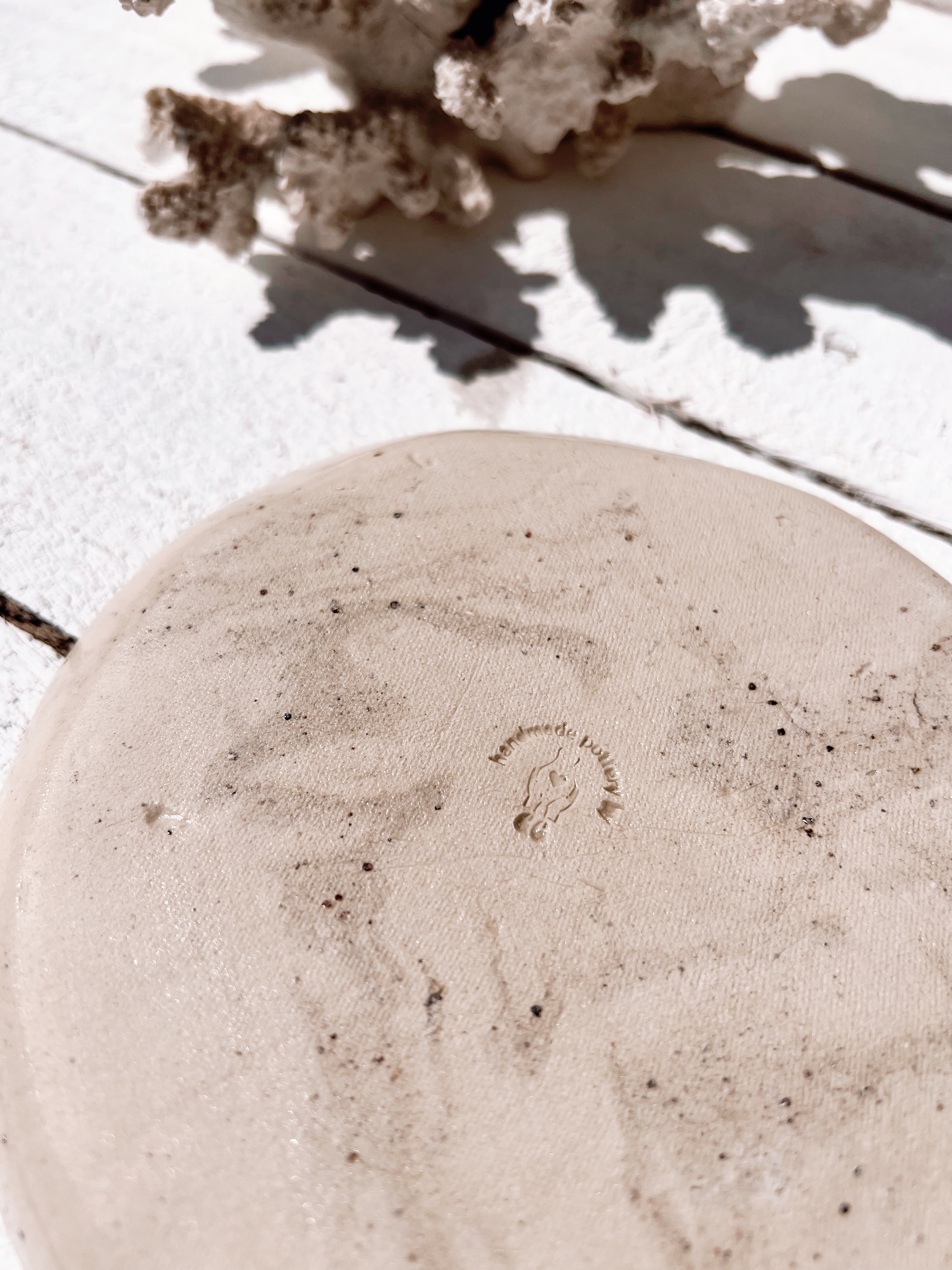 Soleil seashell dish: Natural