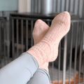 The Comfiest Socks — Blush Pink