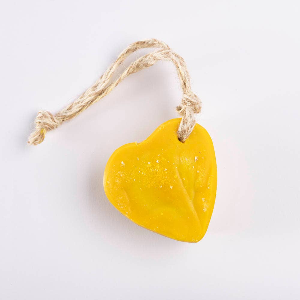Heart Shaped Soap: Pine & lime