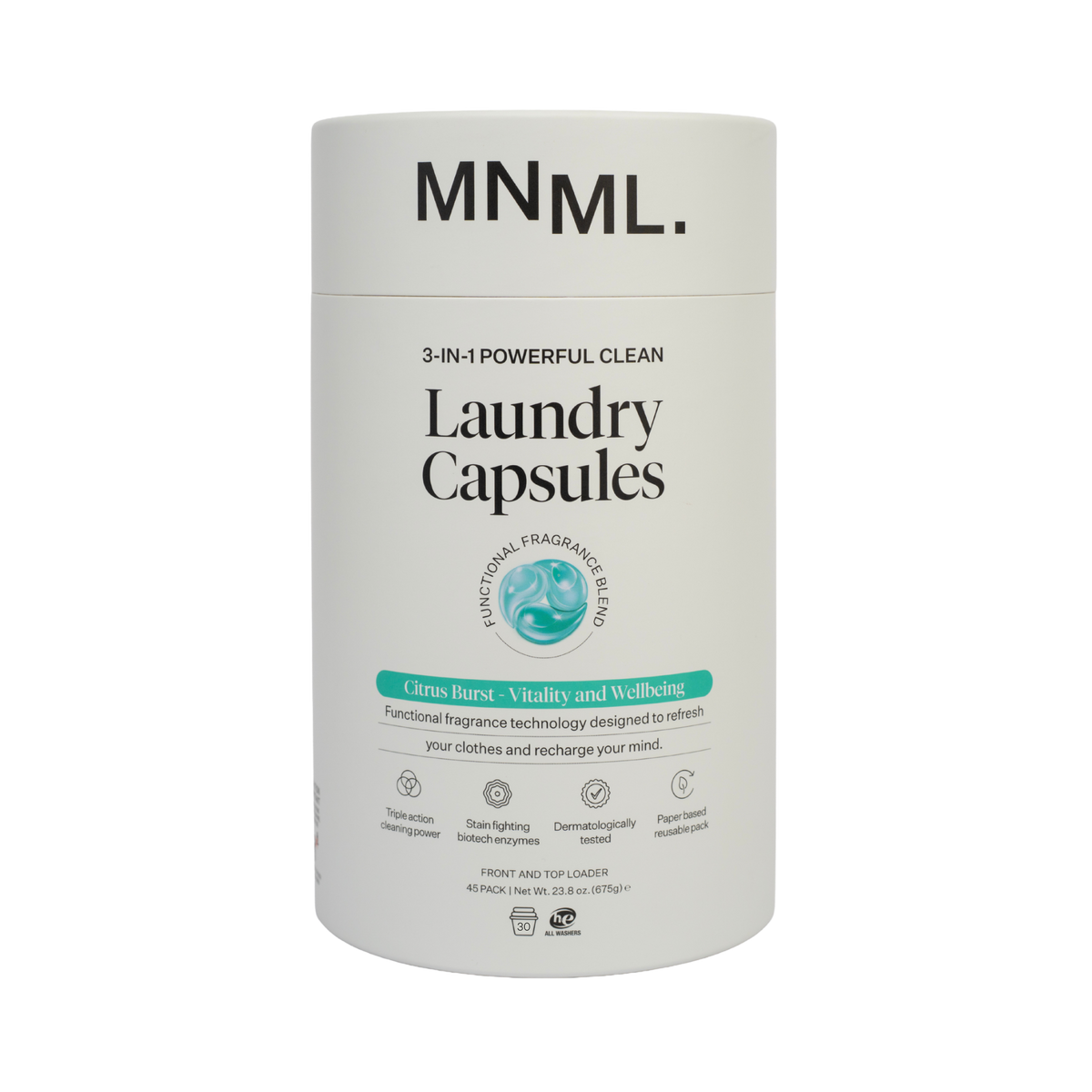 CITRUS Vitality + Wellbeing Laundry Capsules (30pk) ✨