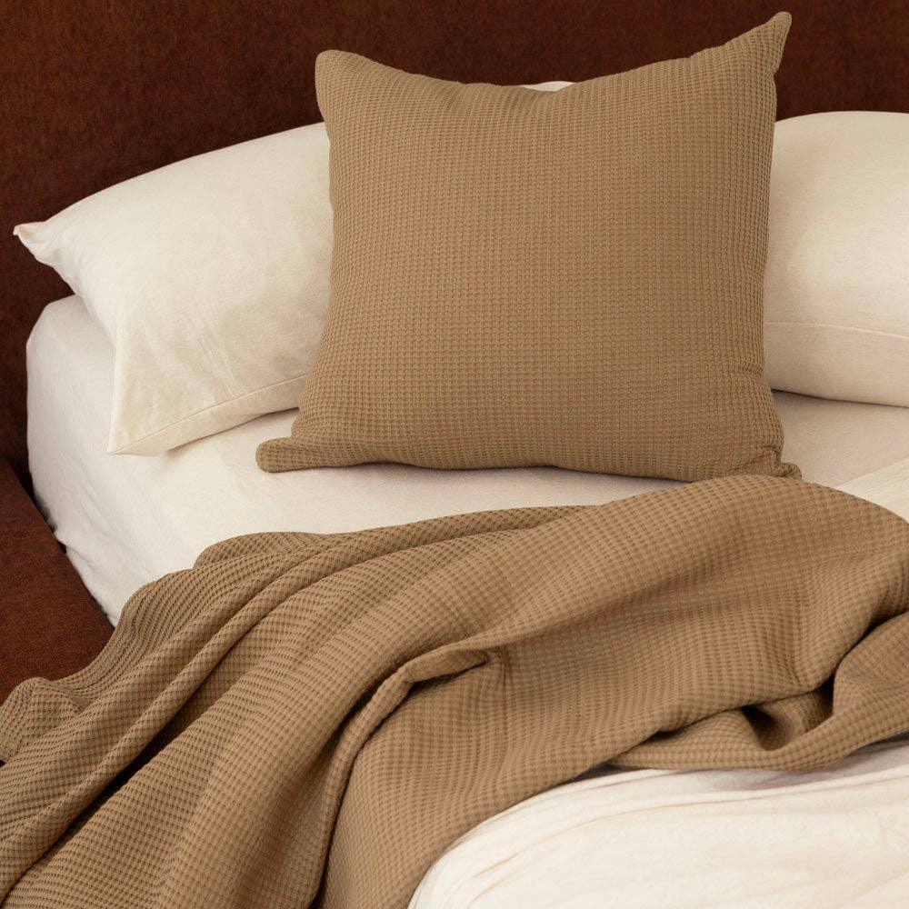 Milo Waffle Throw: Ocean