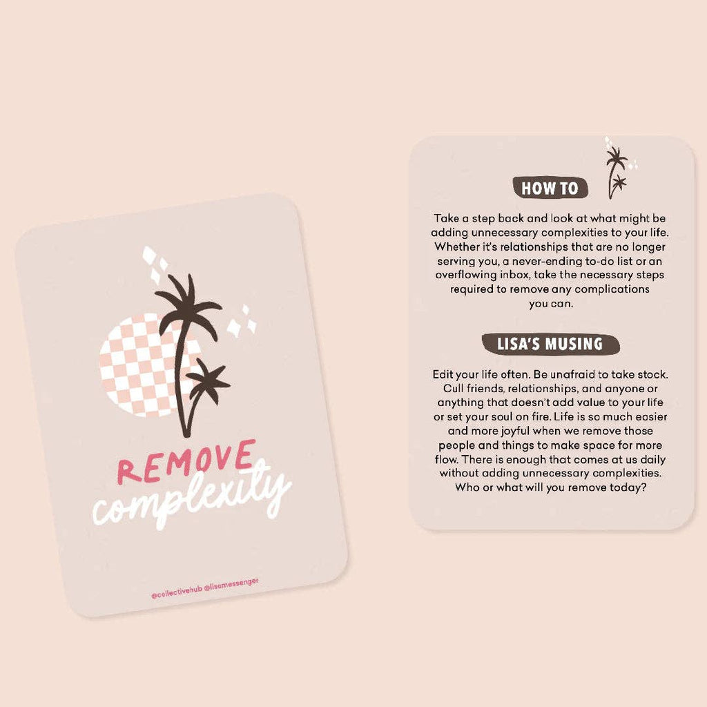 Purpose affirmation cards