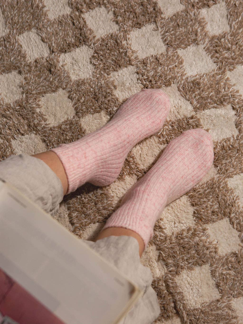 The Comfiest Socks — Blush Pink