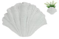 White Shell Shape Vase