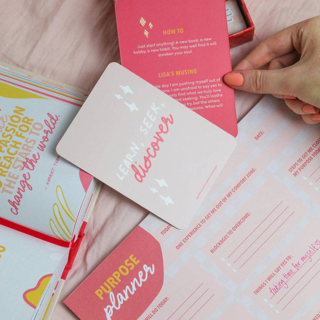 Purpose affirmation cards