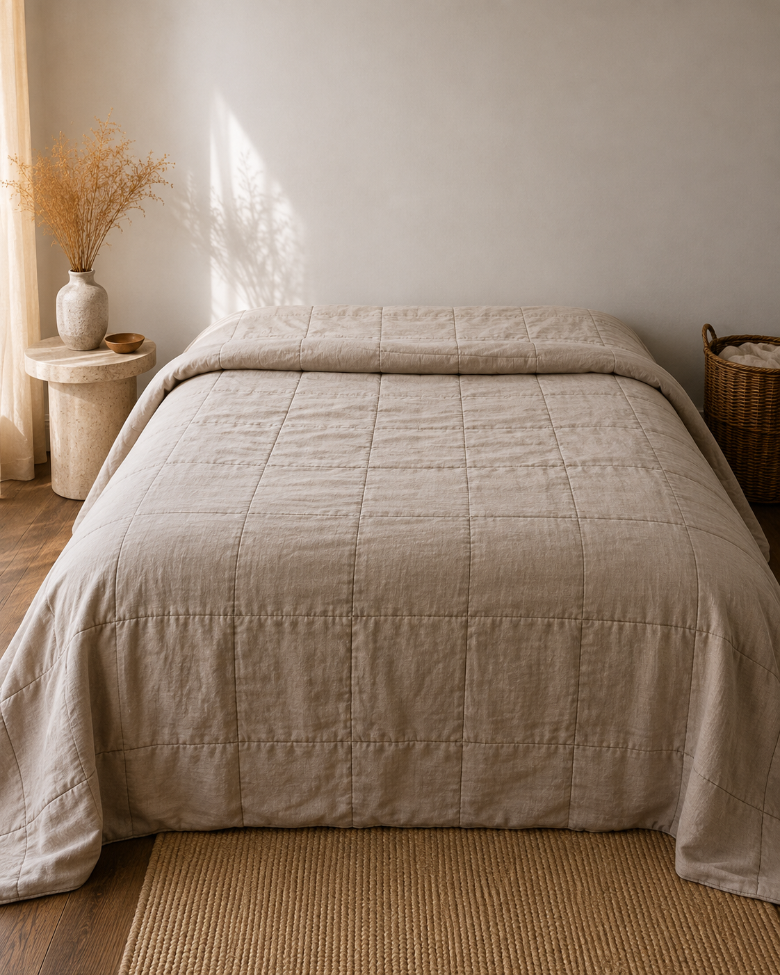 Dune the Label Luxe Linen Coverlet