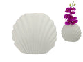 Porcelain Shell Decor Vase