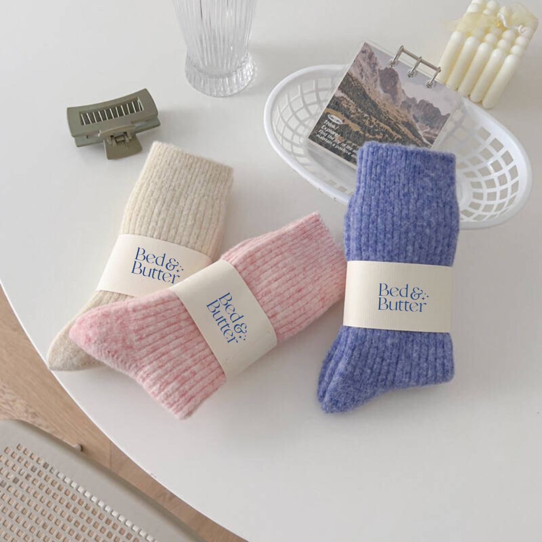 The Comfiest Socks — Blush Pink