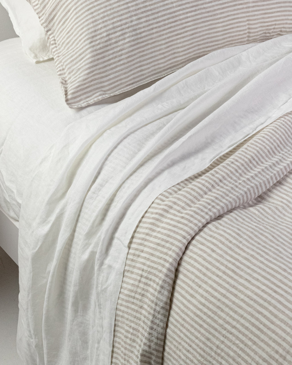 'Natural Stripe' Quilt Cover Set