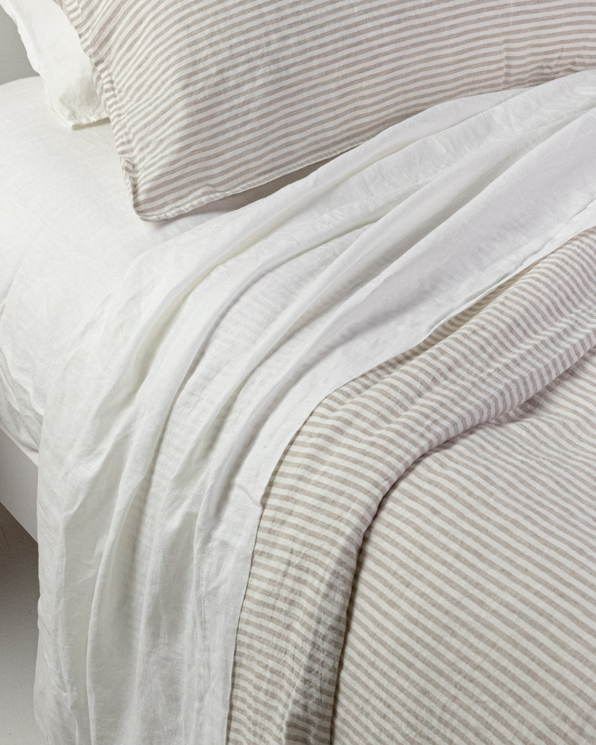 'Natural Stripe' Quilt Cover Set