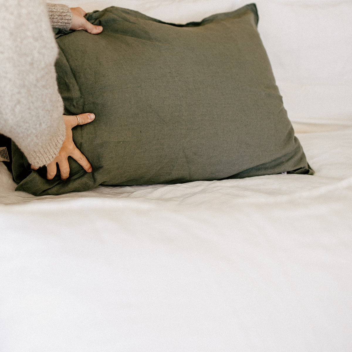 'Olive' Quilt Cover Set