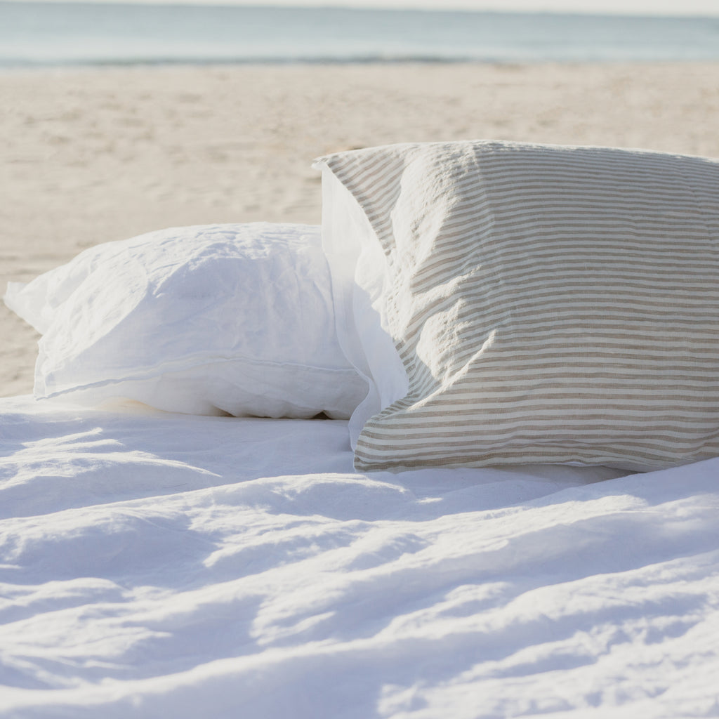 'Crisp White' Quilt Cover Set