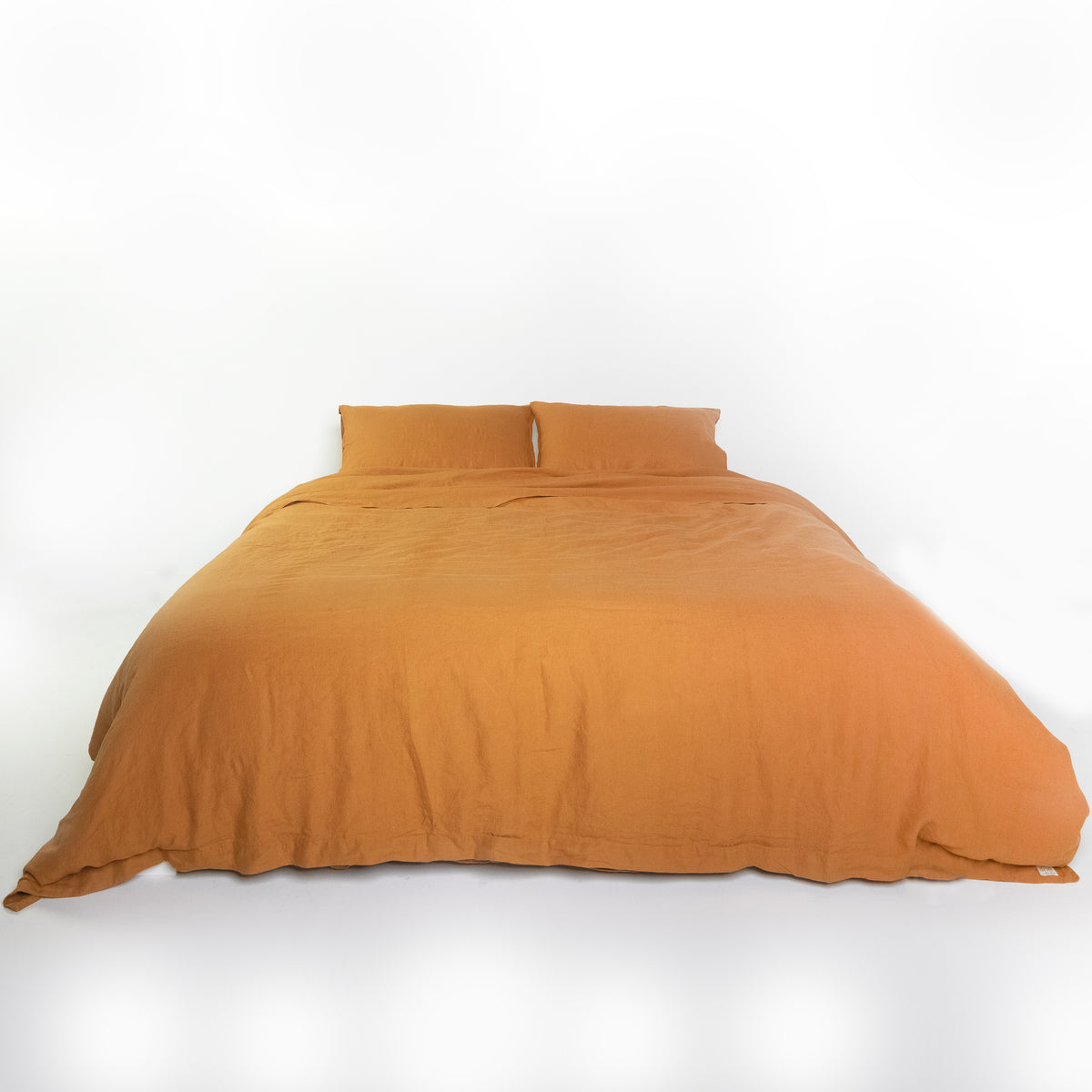 Tobacco Linen Sheet Set