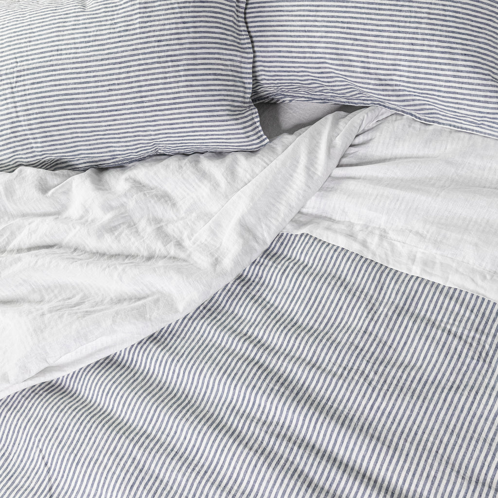 'Marine Stripe' Pillowcase Set