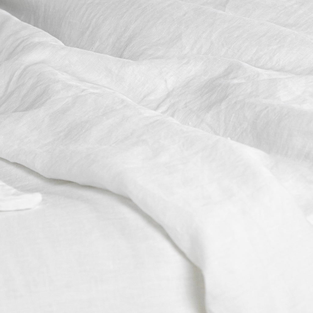 'Crisp White' Quilt Cover Set
