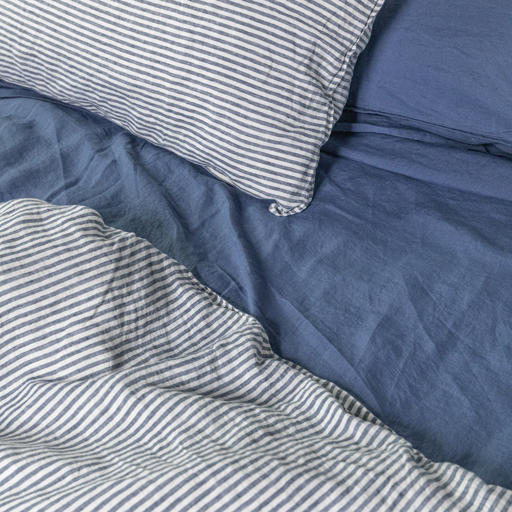 'Marine Stripe' Pillowcase Set