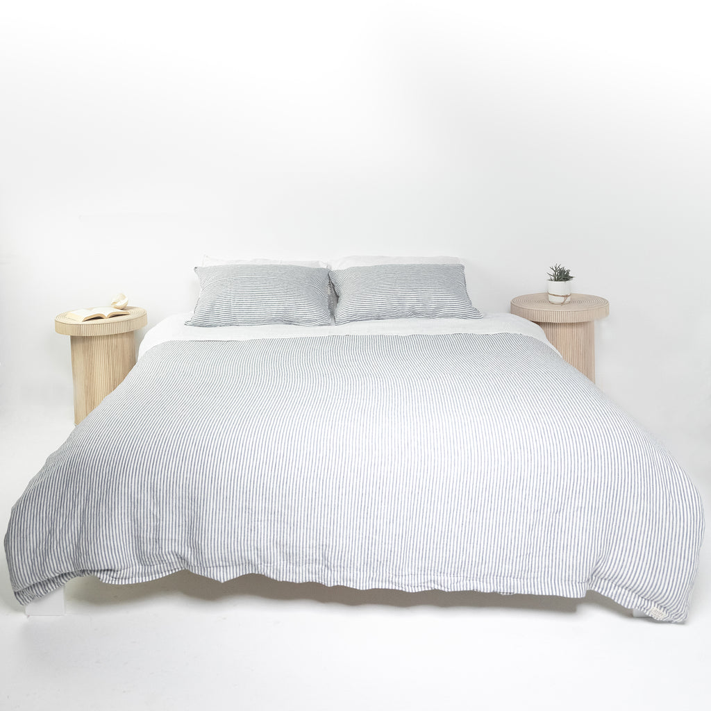 'Marine Stripe' Pillowcase Set