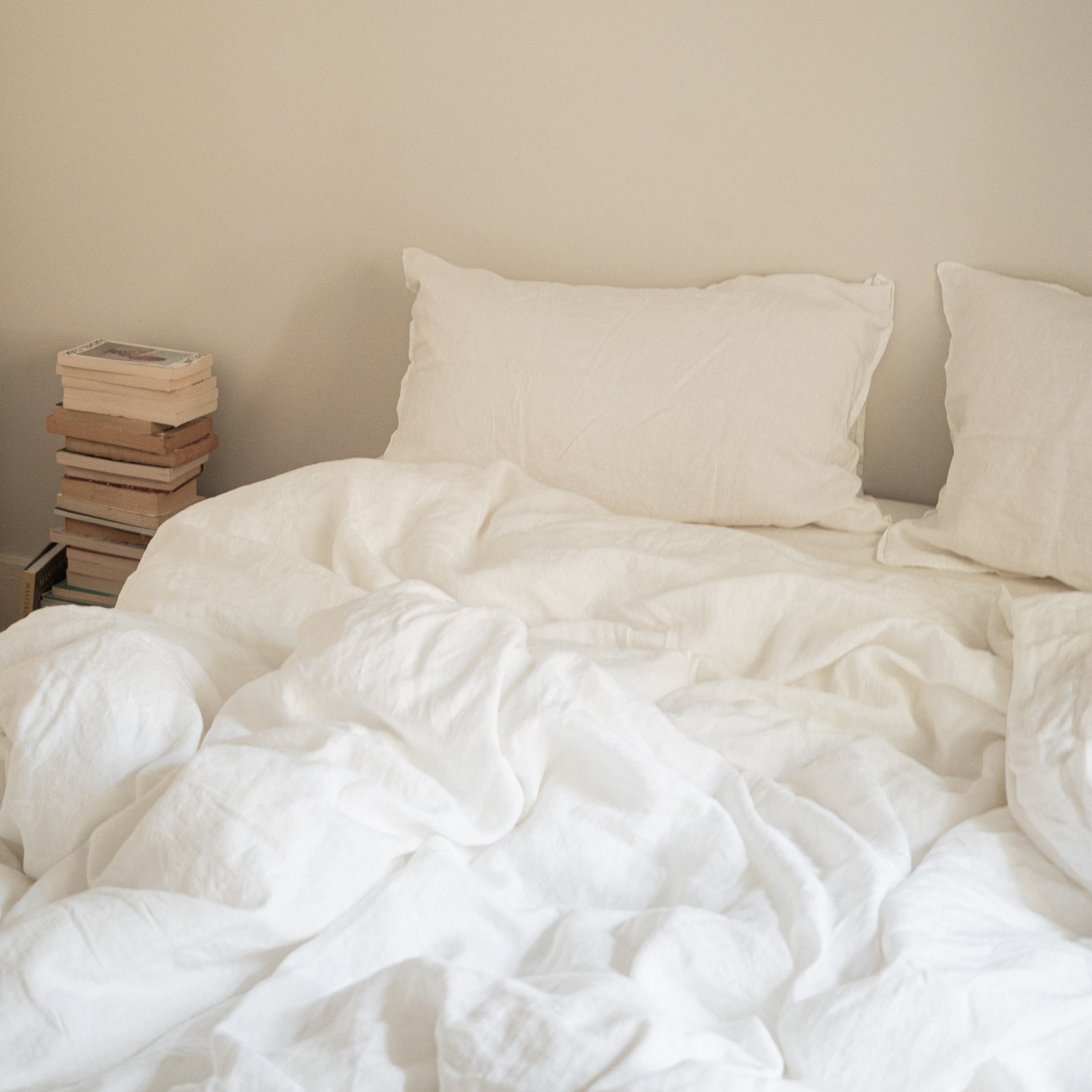 'Crisp White' Quilt Cover Set